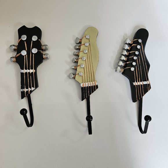 Resin Guitar Hook Resin Hook / Hanger Set - Picture 3 of 3